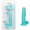 Size Queen 6" Dildo - Blue