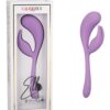 Elle Liquid Silicone Dual Flicker - Purple