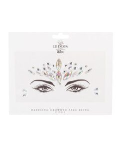 Shots Bliss Dazzling Crowned Face Bling Sticker O/S