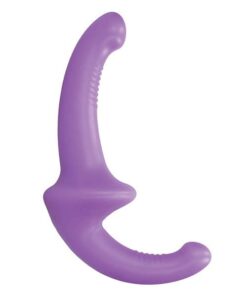 Shots Ouch Silicone Strapless Strap On - Purple