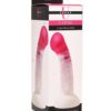 Strap U G Swirl G Spot Silicone Dildo - Pink