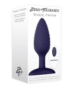 Zero Tolerance Wicked Twister Anal Rechargeable - Purple