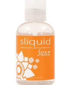 Sliquid Sizzle Warming Lube Glycerine & Paraben Free - 4.2 oz