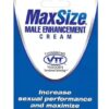 Max Size Male Enhancement Cream - Individual Foil Packet