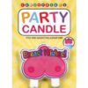 Breast Wishes Party Candle