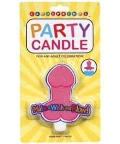 Make a Wish & Blow Penis Party Candle