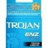 Trojan Enz Lubricated Condoms - Box of 3