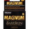 Trojan Magnum Bareskin Condoms - Pack of 3