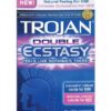 Trojan Double Ecstasy Condoms - Box of 10