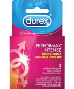 Durex Performance Intense Condom - Box of 3