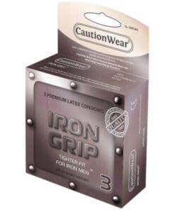 Caution Wear Iron Grip Snug Fit - Pack of 3