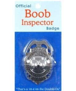 Boob Inspector Badge