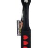 Sportsheets 12" Leather Heart Impression Paddle