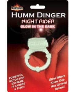 Humm Dinger Vibrating Cockring - Glow in the Dark