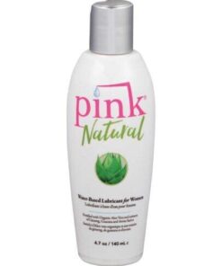 Pink Natural Water Based Lubricant for Women - 4.7 oz