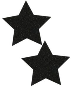 Pastease Glitter Star - Black O/S