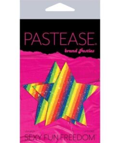 Pastease Glitter Star - Rainbow O/S