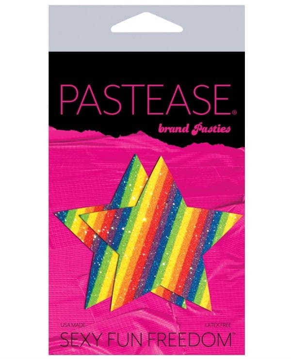Pastease Glitter Star - Rainbow O/S