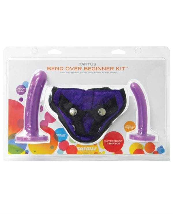 Tantus Bend Over Beginner PPA w/Harness - Purple