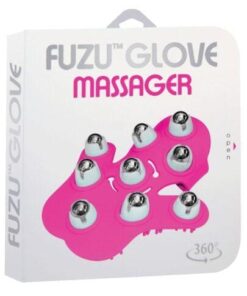 Fuzu Glove Massager - Neon Pink