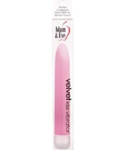 Adam & Eve Velvet Kiss Vibrator - Pink