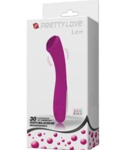 Pretty Love Len Rechargeable Wand - 30 Function Purple