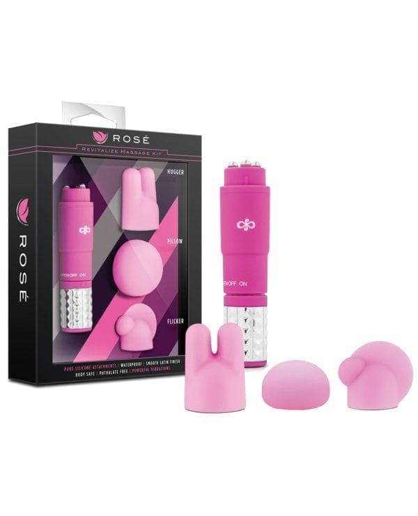 Blush Rose Revitalie Massage Kit - Pink
