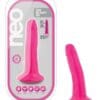 Blush Neo 5.5" Dual Density Cock - Neon Pink