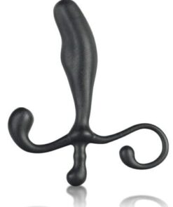 Blue Line C&B 5" Male P-Spot Massager - Black