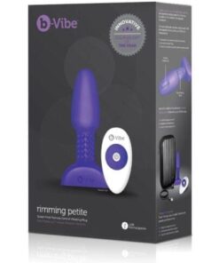 b-Vibe Petite Rimming Plug - Purple