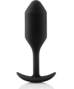 b-Vibe Weighted Snug Plug 2 - .114 g Black