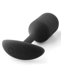 b-Vibe Weighted Snug Plug 2 - .114 g Black