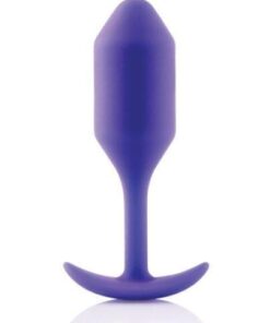 b-Vibe Weighted Snug Plug 2 - .114 g Purple