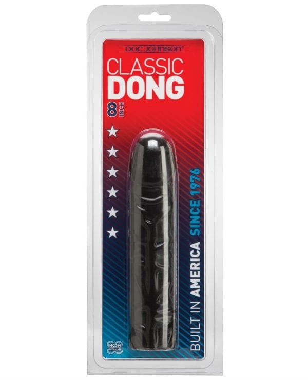 8" Classic Dong - Black