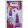 Crystal Jellies Anal Delight Trainer Kit - Purple