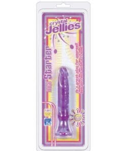 Crystal Jellies 6" Anal Starter - Purple