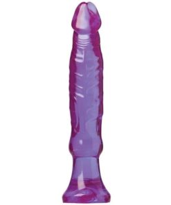 Crystal Jellies 6" Anal Starter - Purple