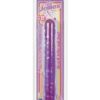 Crystal Jellies 12" Jr. Double Dong - Purple