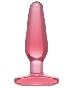 Crystal Jellies Butt Plug - Medium Pink