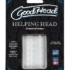 Good Head Helping Head Ultimate BJ Helper 2" Masturbator - Clear