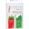 Oralove Delicious Duo Flavored Lube - Strawberry & Mint