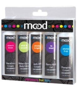 Mood Lube Pleasure for Him - Asst. Pack of 5