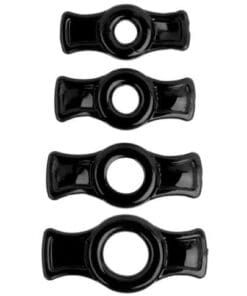 Titanmen Tools Cock Ring Set - Black