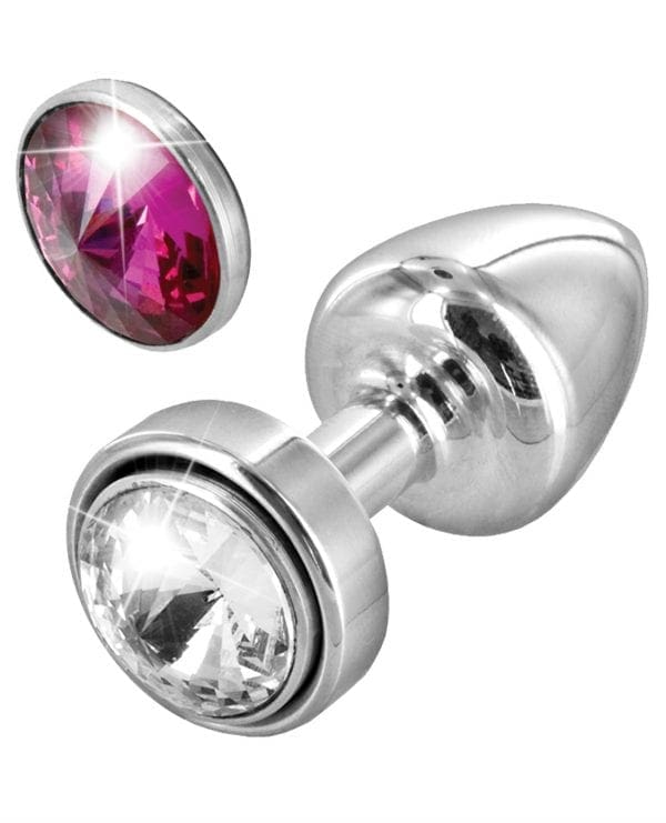 Diogol Anni Magnetic Stone - 25 mm Clear/Red