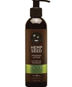 Earthly Body Hemp Seed Massage Lotion - 8 oz Naked in the Woods