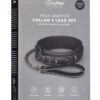 Easy Toys Fetish Collar w/Leash - Black