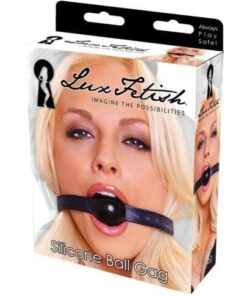 Lux Fetish Silicone Ball Gag