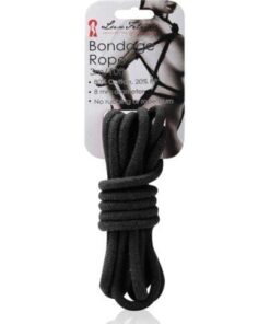 Lux Fetish Bondage Rope - 3 m Black