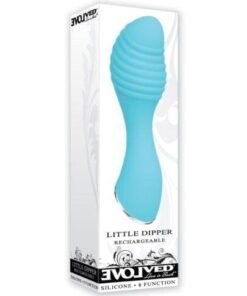 Evolved Little Dipper Rechageable Mini Vibe - Blue