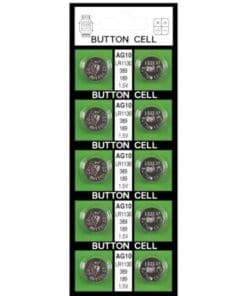 Batteries  AG10 - Card of 10